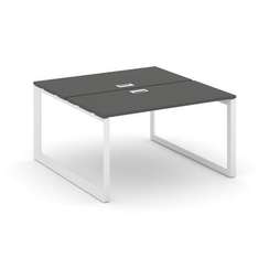 Style Project Рабочая станция двухсторонняя SN-59O.DRS-001 Антрацит/Металл Белый/Белый Заглушка 980*