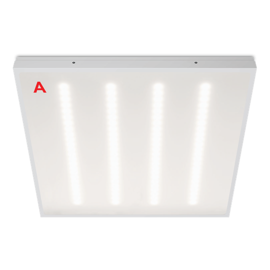 Светильник ЧИСТЫЙ ОФИС GL ДВО03-045 с БАП EM1 36Вт 4000К IP54 Матовый 4320лм 595х595х48мм WOLTA PRO