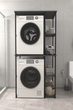 Стеллаж для ванной комнаты MISRA - антрацит