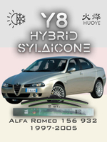 Щетки стеклоочистителя HUOYE Y8 550/525 мм на AlfaRomeo 156 | Hook/J-Hook