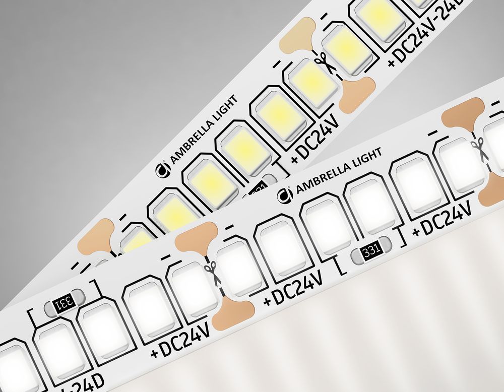 Ambrella Светодиодная лента Ambrella Light GS3402 2835 240Led /20W m/ 24V IP20 4500K 5m LED Strip 24V GS3402