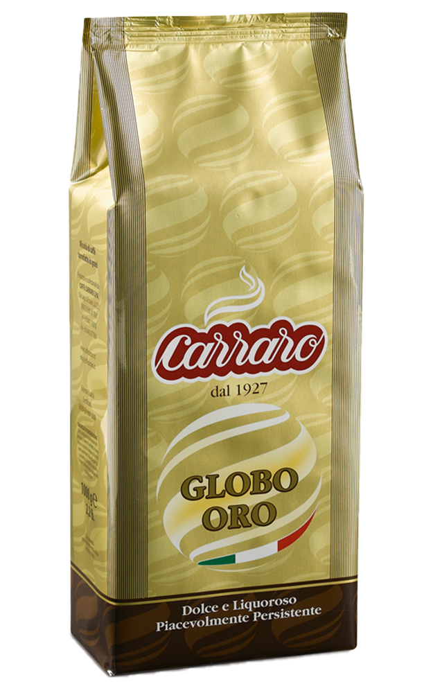 Кофе в зернах Carraro Globo Oro 1 кг