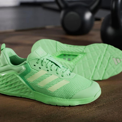 Кроссовки женские Adidas Dropset 3 (Салатовые)