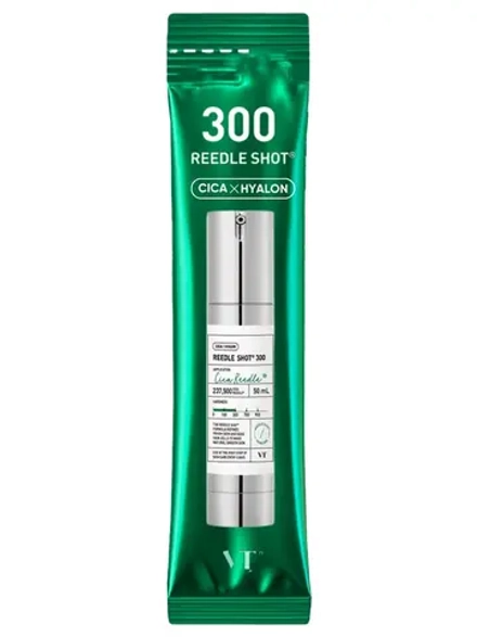 VT Cosmetics Интенсивная сыворотка с микроиглами и центеллой Cica Reedle Shot 300 2 мл х 10 шт