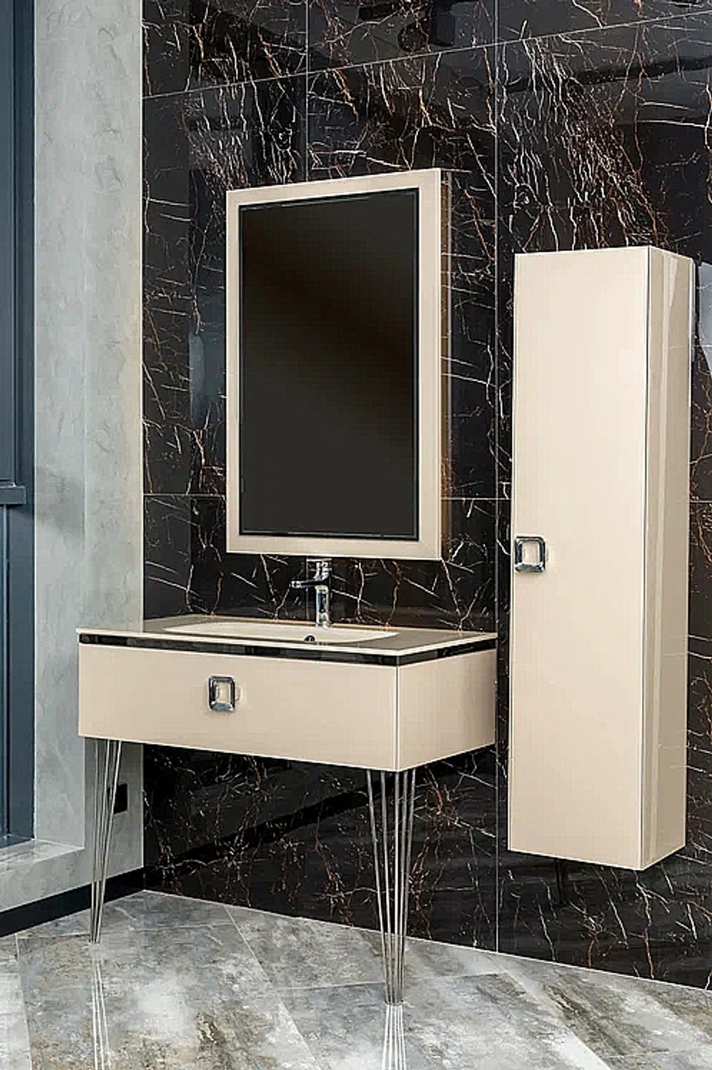 Зеркало Armadi Art Lucido Dolce Capuccino 567-CP 105 капучино