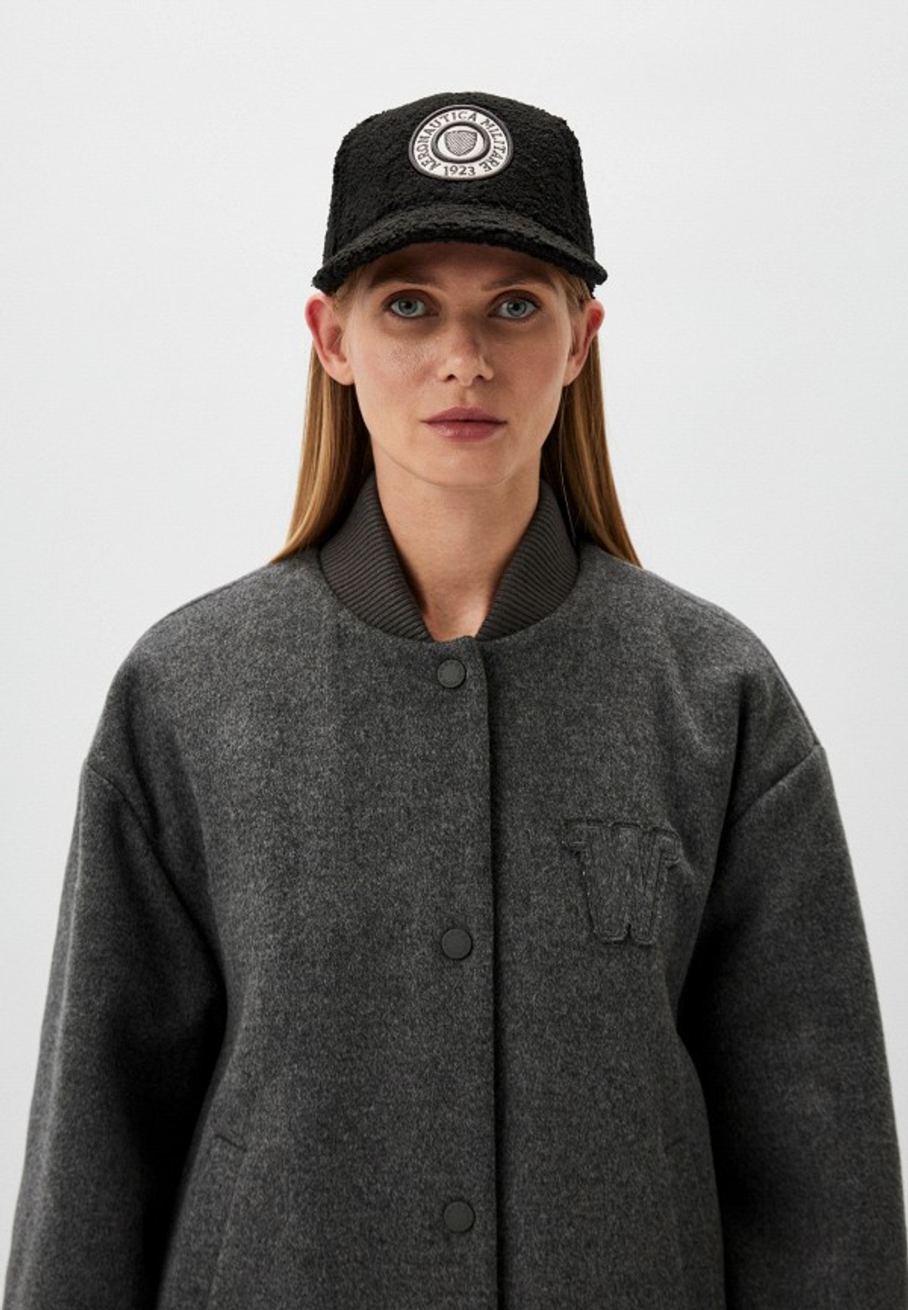 Кепка жен. Aeronautica 1195 черный мишка