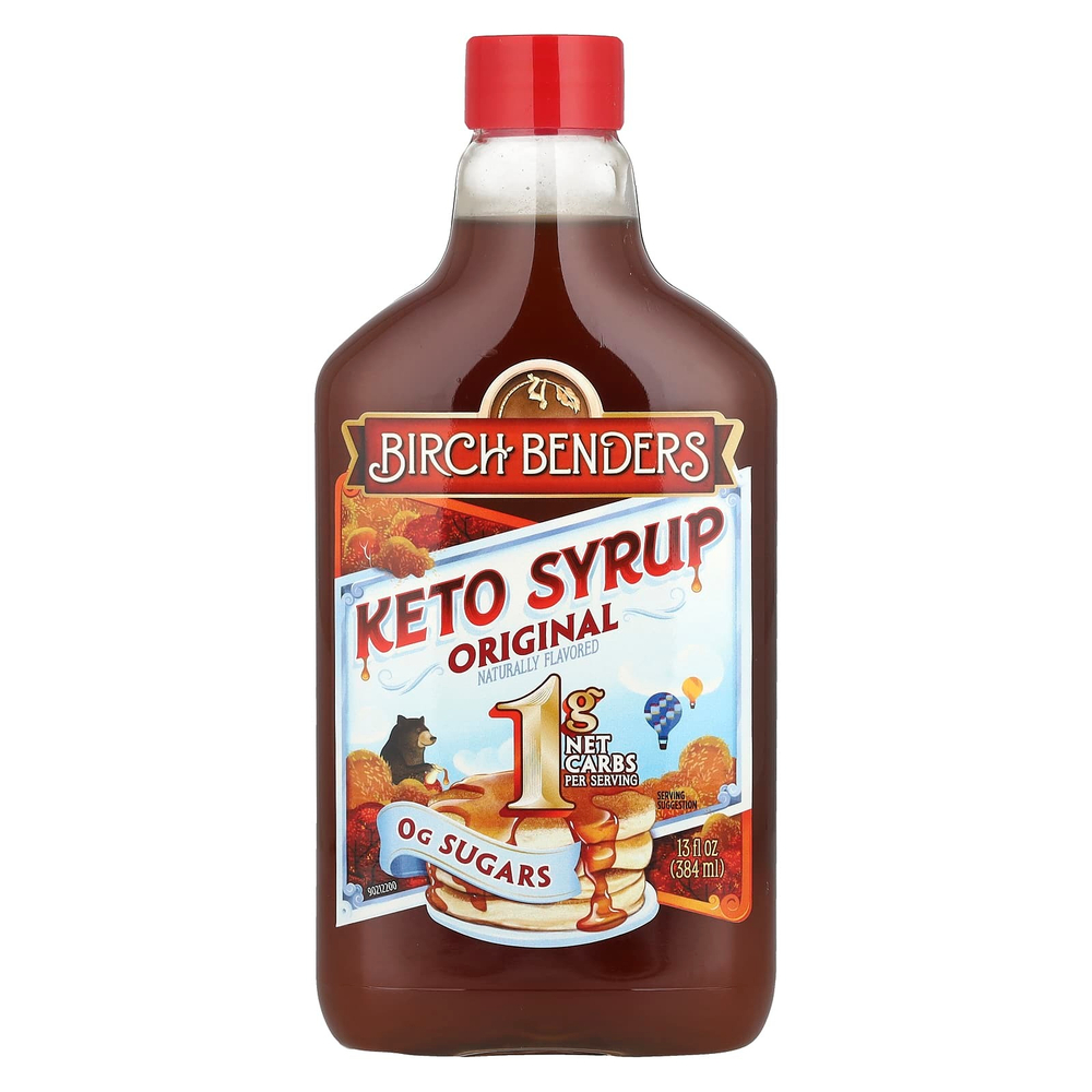 Birch Benders, Кето сироп, оригинальный, 384 мл (13 жидк. Унций)