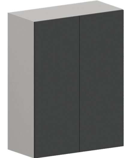 Кухня Модуль ШВ 709 Белый / Графит Софт