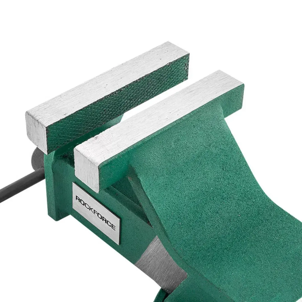 Тиски стальные поворотные с наковальней 3''-80мм RockForce RF-6540803