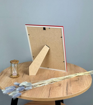 Фоторамка 21х30 см красная, без фактуры, арт. 2130.746772