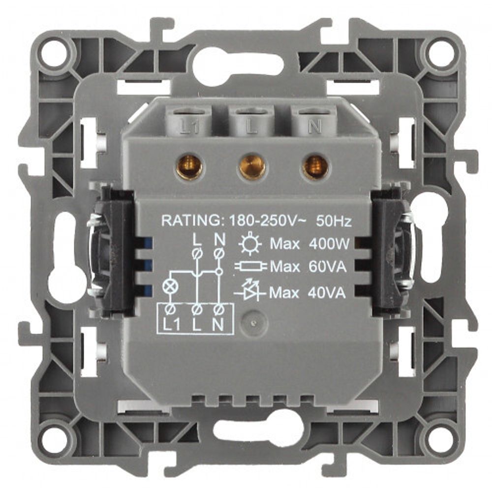 12-4104-01 ЭРА Датчик движения 3-проводной, 180-240В, 400Вт, IP20, Эра12, белый