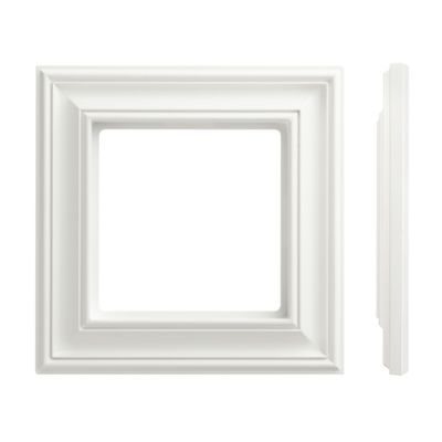 Рамка 1 пост LIREGUS RETRO K14-345-01.R/WWM белая матовая