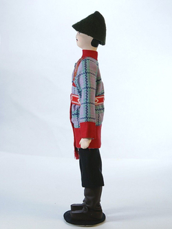 Кукла фарфоровая Удмуртка, Вятская губерния