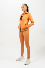 Ветровка SHINY ZIP UP WORKOUT JACKET SLEEK 481 Оранжевая