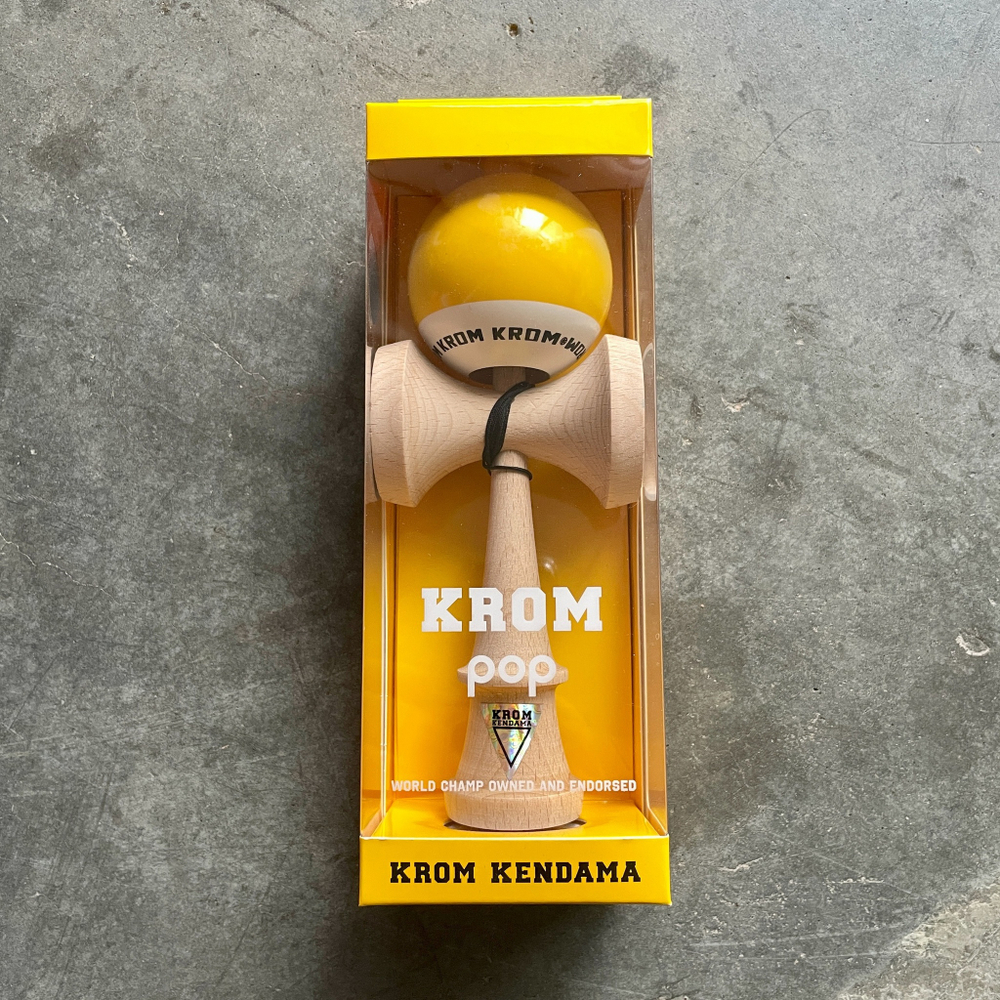 Кендама KROM POP LOL Yellow