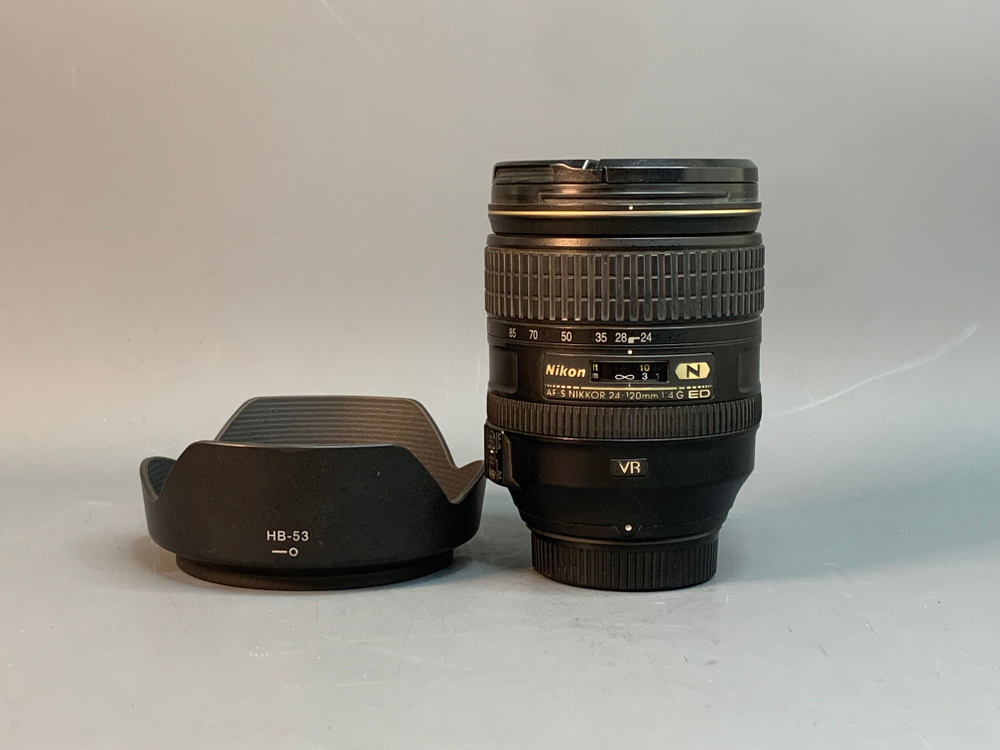 Nikon 24-120mm 4G ED VR AF-S Nikkor Стабилизатор нерабочий