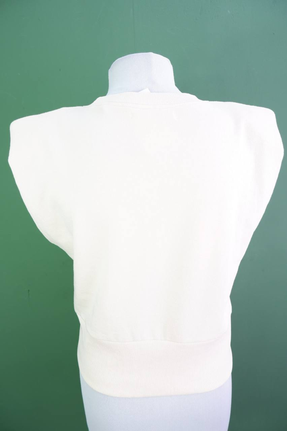 Топ Sinsay из плотного хлопка, маркировка М, визуально 46 размер