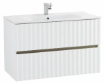 Тумба с раковиной Art&Max ELEGANT 90 белая матовая