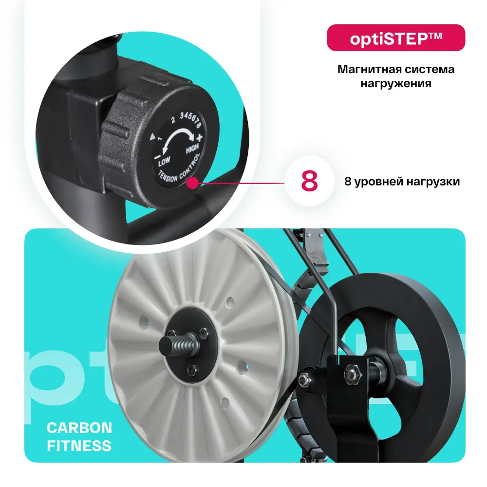 Эллиптический тренажер домашний CARBON FITNESS E40