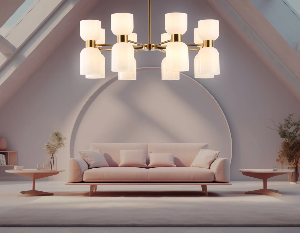 Люстра на штанге Ambrella light MODERN LH56095