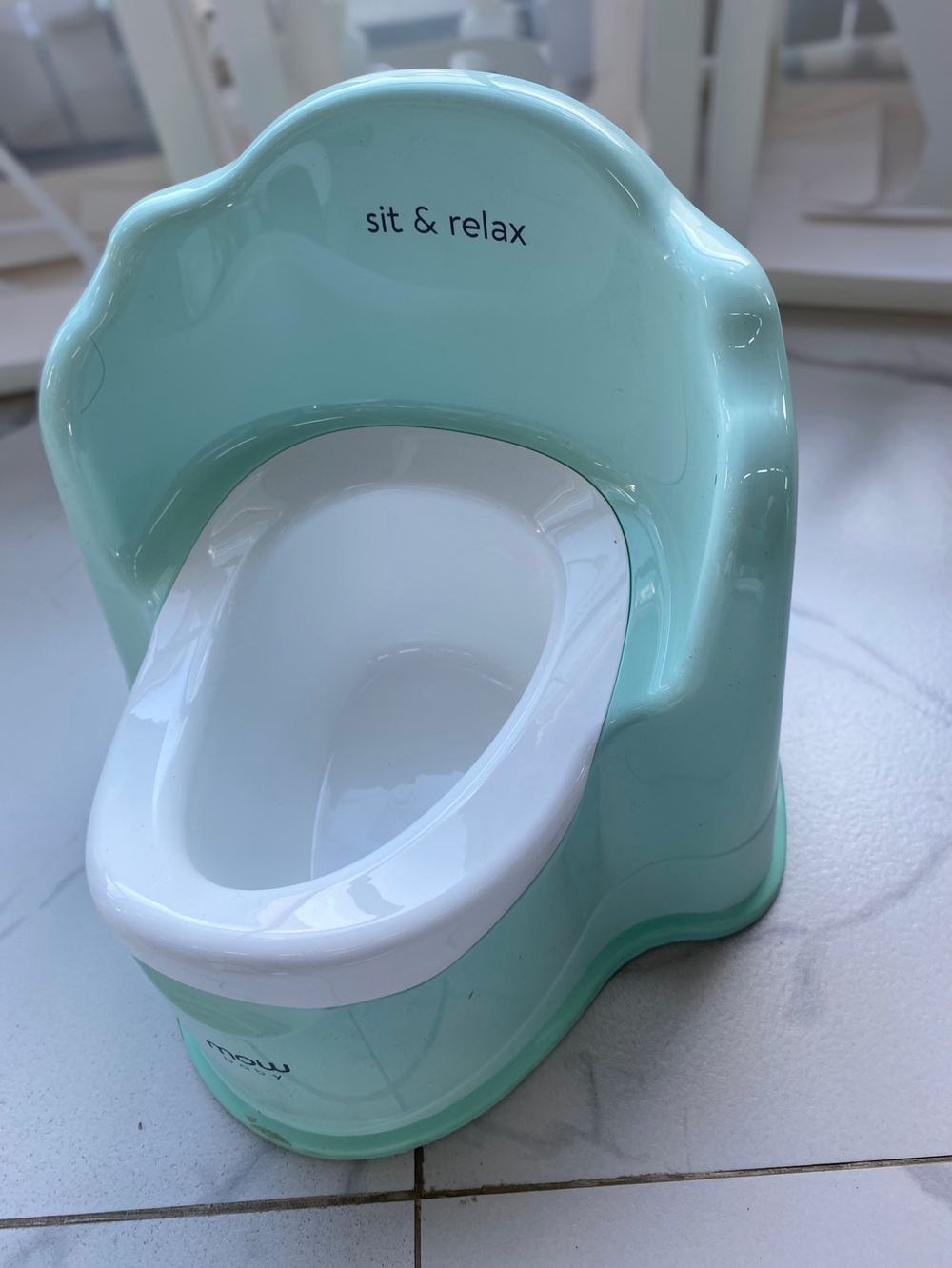 Горшок детский MOW baby "Potty" (мятный)