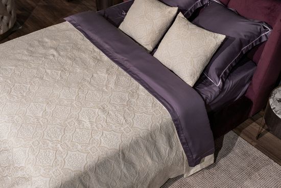 16AMR-NS180230-POKR BEG Покрывало Тиара беж 180*230