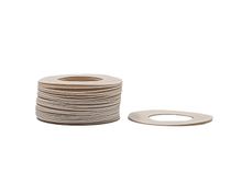 Кольцо пластиковое для турняка упаковка 25 шт. (белое, 0.4мм, н/д 35мм, в/д 19мм)