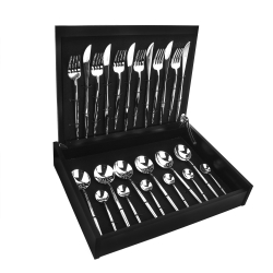 Набор столовых приборов на 6 персон 24 предмета Cutipol Moon Bright в подарочной упаковке