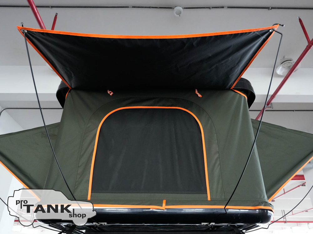 Палатка на крышу GEWU Outdoor ORION 2 (Green) + поперечины