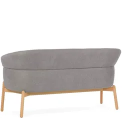 Диван Wally Wood 150 см, серый