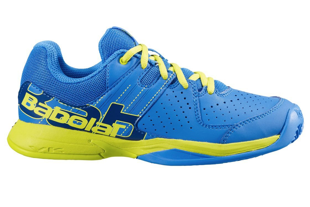 Детские кроссовки для Падел Babolat Pulsa JR - blue aster/sulphur spring