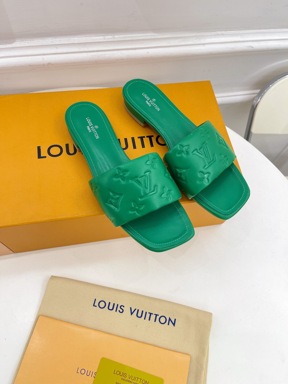 Louis Vuitton Revival Flat Mules