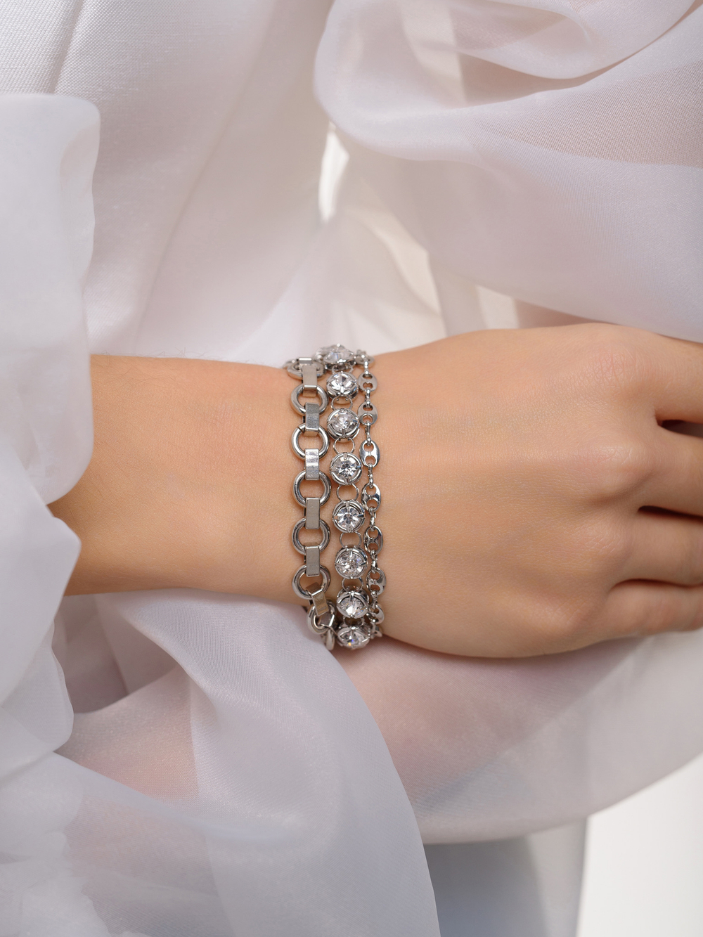 Браслет "Trio Gess" Silver