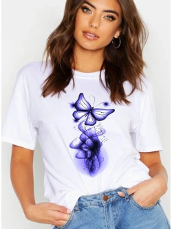Футболка бабочка