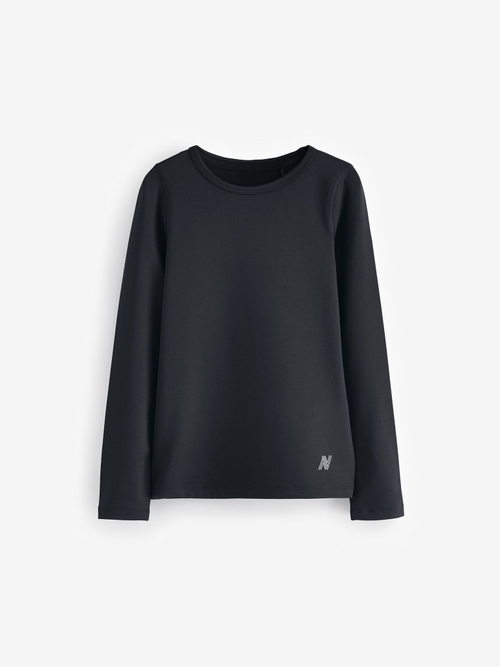 Лонгслив для девочки Next N22-192, Черный