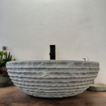 Раковина из андезита Bowl Blue Kecil Marmo BA-62887 45*45*15