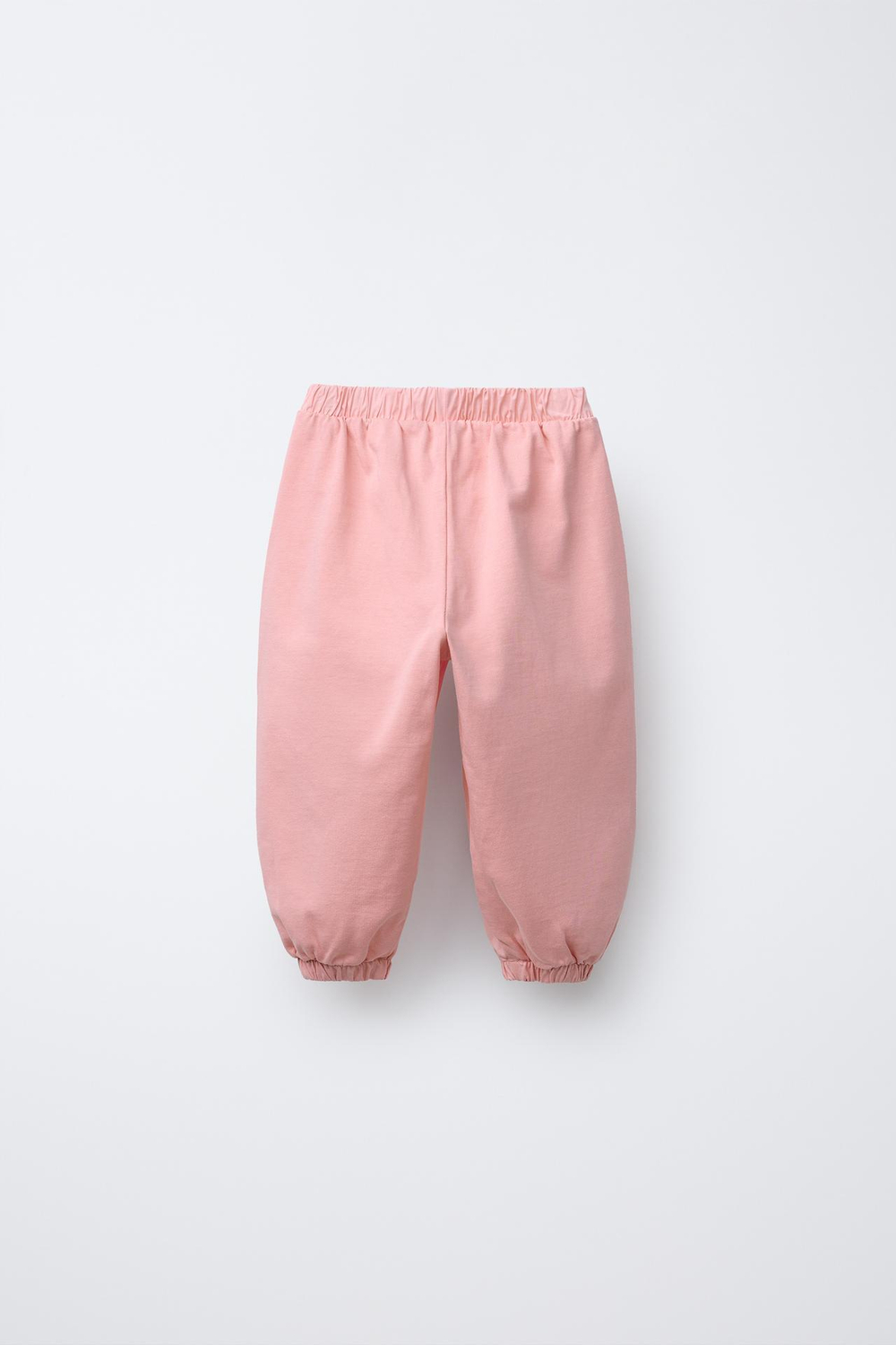 ZARA КОМБИНИРОВАННЫЕ БРЮКИ-ДЖОГГЕРЫ, РОЗОВЫЙ