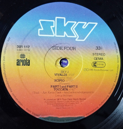 Винтажная виниловая пластинка LP Sky 2 (Germany 1980) Sahara