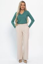 Брюки Мидл (светло-бежевые) Б14889-50М LT Collection
