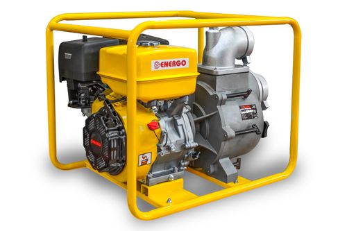 Мотопомпа бензиновая Energo PTX 401AT (AGG AGTP 100A) - для грязной воды [100 мм | 104 м³/ч | 1733 л/мин]