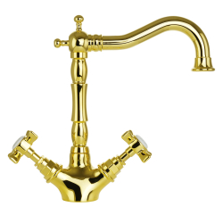 Смеситель Migliore Princeton 19379 для раковины  золото