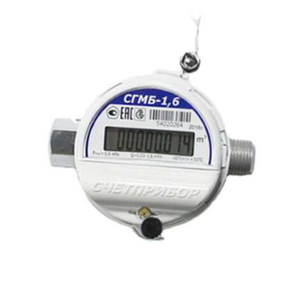 Счетчик для газа бытовой малогоборитный СГМБ"ТК"-4