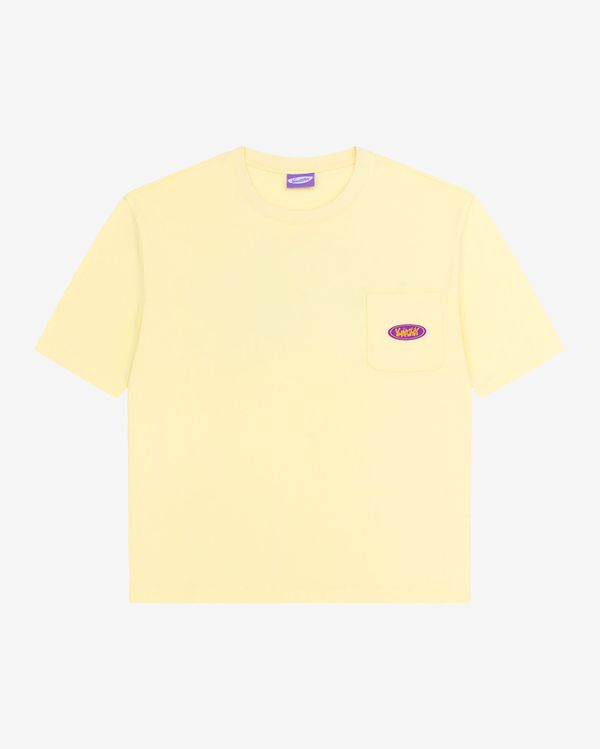 Футболка Logo Face желтая - фото 1