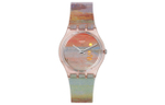 SWATCH Unisex 34mm Red Watch SO28Z700