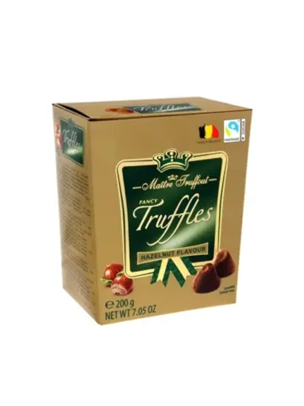 Maitre Truffout, шоколадный трюфель с ореховой начинкой 200г