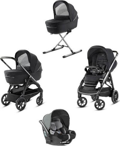 Детская коляска Inglesina Aptica System Quattro 4 в 1 (черный)