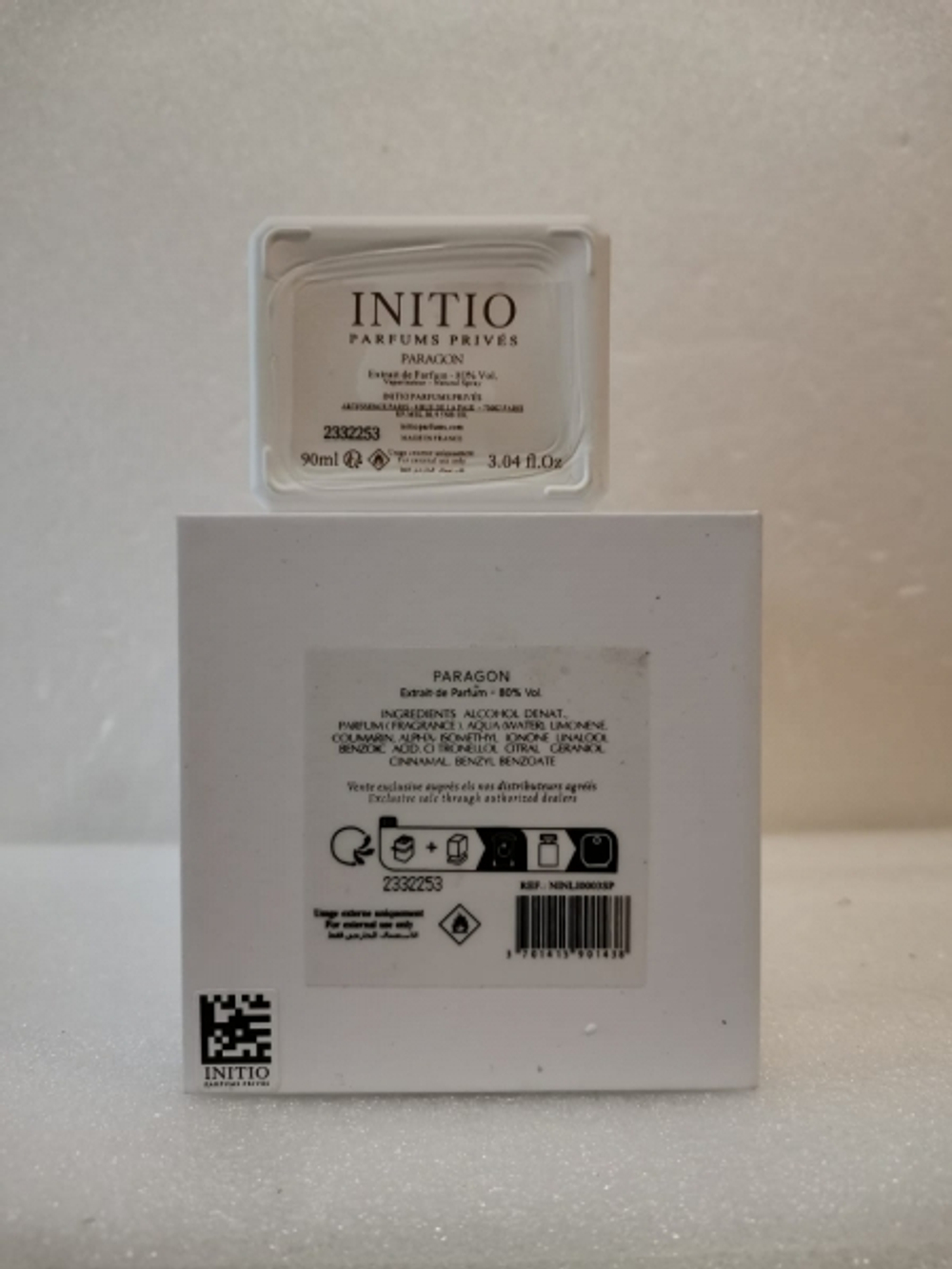 Initio Parfums Paragon 100 ml (Коробка парфюма без слюды, парфюм новый, распаковка для фото)