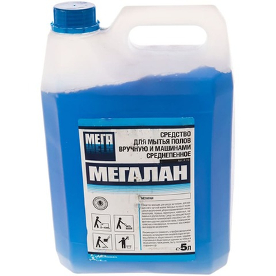 Средство для мытья полов Мегалан А110 среднепенное 5 л