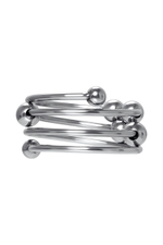 Большое металлическое кольцо под головку пениса