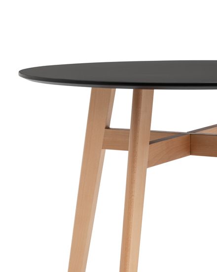 Стол обеденный Target Circle 90*90 черный